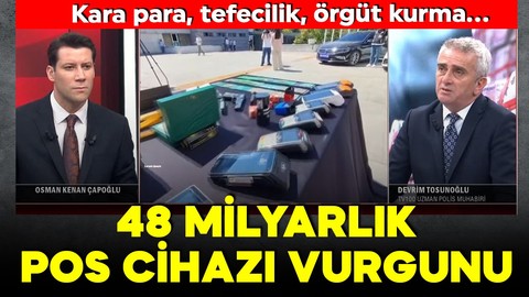48 milyarlık POS vurgunu! 85 kişilik çete çökertildi! Kara para, tefecilik, örgüt kurma...