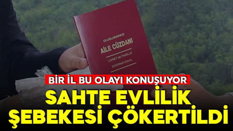 Vize süresi bitti, nikah oyunu başladı! Sahte evlilik şebekesi çökertildi