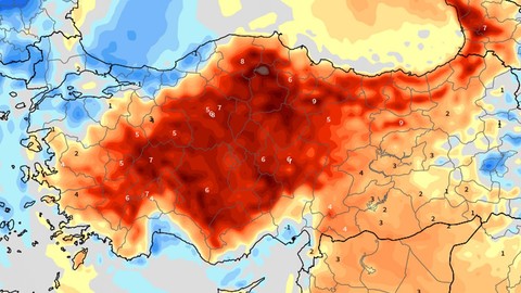 Marmara'da başladı, Türkiye'de pazartesi günü başlıyor 5 gün sürecek