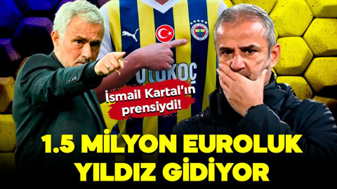 İsmail Kartal’ın prensiydi! Mourinho gözden çıkardı! Fenerbahçe’de 1.5 milyon euroluk yıldız gidiyor! İşte yeni takımı