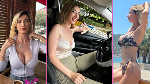 OnlyFans Fenomeni Neslihan Güneş araç kullanırken videosunu paylaştı. Pembe iç çamaşırıyla verdiği frikik takipçilerinin ağzını açık bıraktı
