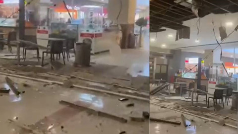 Beylikdüzü'nde korku dolu anlar! Alışveriş merkezinde tavan çöktü: Yaralı var