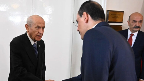 MİT Başkanı Kalın'dan Bahçeli'ye 'Terörsüz Türkiye' ziyareti!