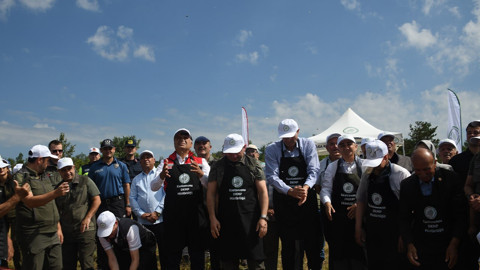 Kastamonu’da 2 bin 100 tanesi tek tek özel taşıma kutularıyla getirildi! Doğaya salındılar, ilk görüntüler ortaya çıktı