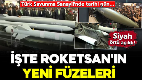 Merakla bekleniyordu! Türk Savunma Sanayii'nde tarihi gün... İşte Roketsan'ın yeni füzeleri