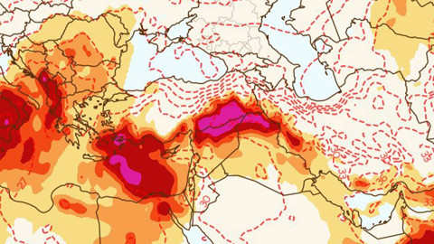 Adıyaman, Batman, Diyarbakır, Gaziantep, Kilis, Mardin, Şanlıurfa, Siirt ve Şırnak dikkat! 50'lik tehlike kapınızda