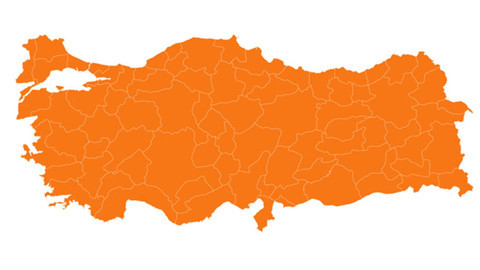 İstanbul'da Şişli, Bayrampaşa, Sarıyer, Zeytinburnu, Güngören, Bahçelievler, Bakırköy, Avcılar, Küçükçekmece de içinde acil cuma 15.00 uyarısı yapıldı