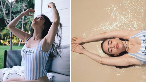 Özge Gürel'den cesur tatil paylaşımı! Mayolu pozlarıyla sosyal medyayı yaktı geçti