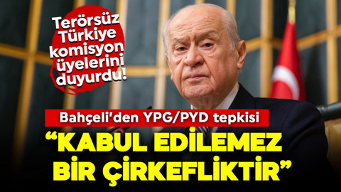 Bahçeli'den YPG/PYD tepkisi: Süreci ağırdan alması, kabul edilemez bir çirkefliktir