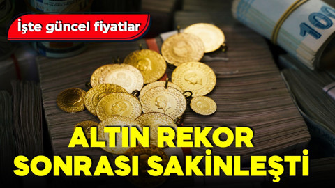 Altında rekor sonrası ibre tersine döndü! İşte yeni haftada gram altın, çeyrek altın, cumhuriyet altını fiyatları!