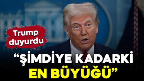 ABD ve AB anlaştı! Trump "Şimdiye kadarki en büyüğü" diyerek duyurdu!