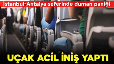 İstanbul-Ankara seferini yapan uçakta duman paniği: Acil iniş yaptı