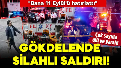 Gökdelende silahlı saldırı! "Bana 11 Eylül'ü hatırlattı"
