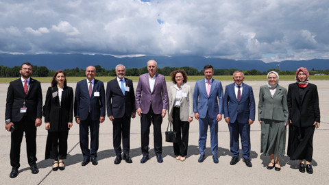 TBMM Başkanı Kurtulmuş, İsviçre’de