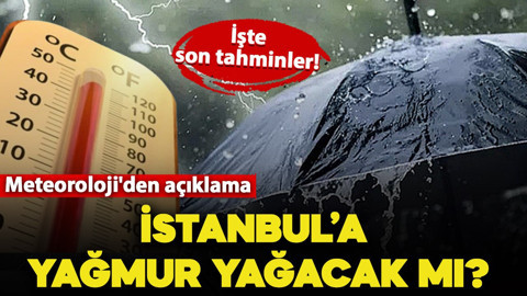 Meteoroloji'den açıklama! İstanbul dahil 8 ilde sağanak yağış uyarısı: İşte son tahminler
