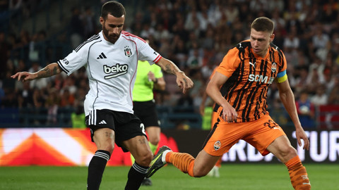 Beşiktaş, Shakhtar karşısında geri dönemedi: Avrupa Ligi'ne veda, Konferans Ligi'nden devam