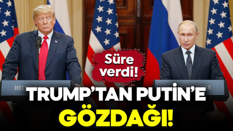 Trump’tan Putin’e Gözdağı! Süre verdi