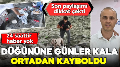 Düğününe günler kala ortadan kayboldu! Son paylaşımı dikkat çekti! Okan Kurnaz'dan 24 saattir haber yok