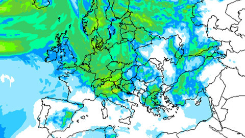 Türkiye'de pazar gününe kadar böyle. Türkiye'nin yarısını kapladı