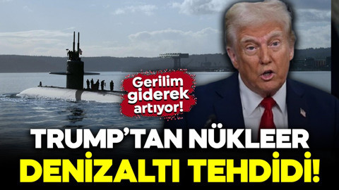 Gerilim giderek artıyor! Trump'tan flaş açıklama: O bölge için nükleer denizaltı konuşlandırma emri!