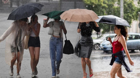 Kuvvetli yağış geliyor! Meteoroloji bölge bölge uyardı: İşte sağanak yağış beklenen iller