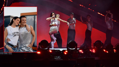 Kosova'da sürpriz buluşma! Dua Lipa ve Edis aynı karede!