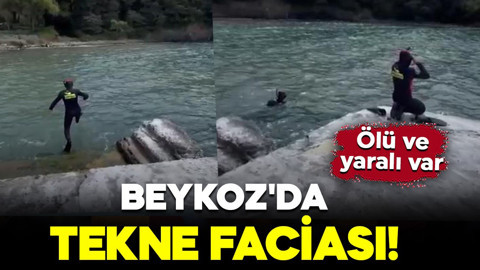 Beykoz'da tekne alabora oldu: Ölü ve yaralılar var