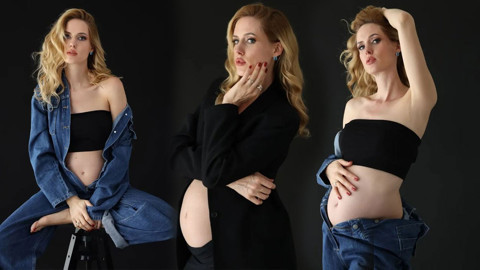 4. kez anne olmaya hazırlanan Wilma Elles'ten karnı burnunda paylaşım! Bebeğinin cinsiyetini ilk kez açıkladı
