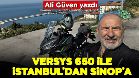 Versys 650 ile İstanbul'dan Sinop'a