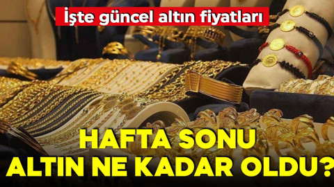 Altın fiyatlarında yükseliş seyri! 3 Ağustos gram altın, çeyrek altın ne kadar oldu? İşte güncel fiyatlar!