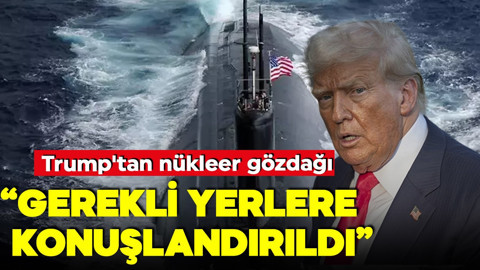 ABD-Rusya gerilimi tırmanıyor! Trump'tan nükleer gözdağı: “Denizaltılar yerini aldı"