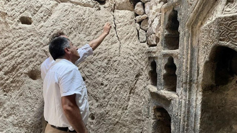 Nevşehir'de odunlukta temizlik yaparken keşfedildi! 600 yıllık tarih ortaya çıktı
