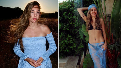 Berfu Yenenler'den bikini şov! İddialı paylaşımına beğeni yağdı! "Kim der ki 2 çocuk annesi?"