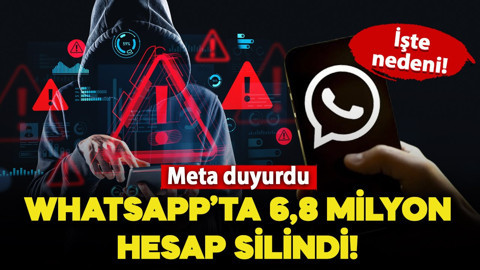 Meta duyurdu: WhatsApp'ta 6.8 milyon hesap silindi! İşte nedeni