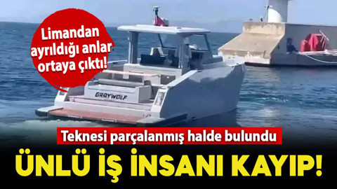 Ünlü iş insanı kayıp! Bozcaada'ya açılmıştı: Parçalanmış teknesi bulundu