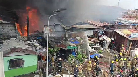 Filipinler'de yangın: Üçüncü alarm seviyesine geçildi