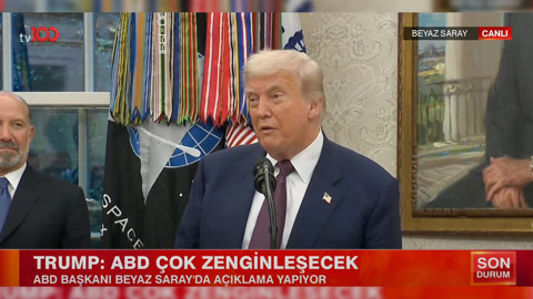 Donald Trump'tan Beyaz Saray'da önemli açıklamalar: Putin ile görüşecek mi?
