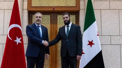 Bakan Fidan, Şara ile görüştü