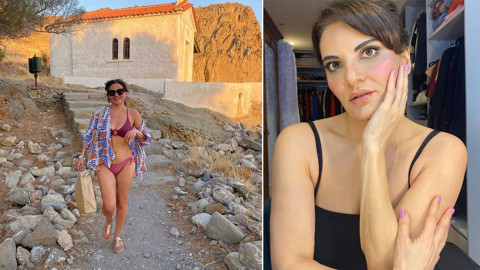 Ünlü şarkıcı Göksel'den olay tatil paylaşımı! Bikinili pozlarıyla sosyal medyaya damga vurdu! "Kim der ki 53 yaşında?"