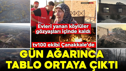 Çanakkale'de orman yangını ikinci gününde! Yangın kontrol altına alındı! Acı tablo gün ağarınca ortaya çıktı