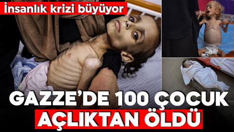 Gazze'de insani kriz derinleşiyor! 217 kişi açlıktan öldü! 100 tanesi çocuk...