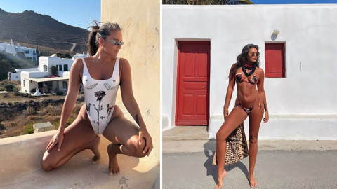 Eda Taşpınar'dan olay tatil paylaşımı! Üstsüz bir şekilde sere serpe uzandı, o pozu sosyal medyayı salladı