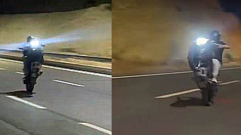 Motosikletiyle trafiğe tehlikeye atan sürücüye rekor ceza geldi!