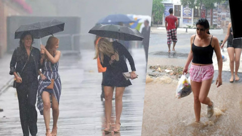 Meteoroloji o bölgeleri uyardı! Kuvvetli bir şekilde geliyor