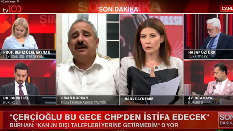tv100’de dikkat çeken kulis! Çerçioğlu’nun istifa iddiasının perde arkasında ne yaşandı?