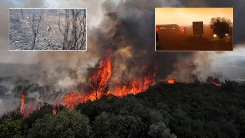 Çanakkale'de alevler saatler sonra kontrol altında