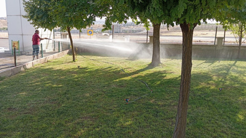Siirt Belediyesi otogarda kapsamlı temizlik ve çevre düzenlemesi gerçekleştirdi