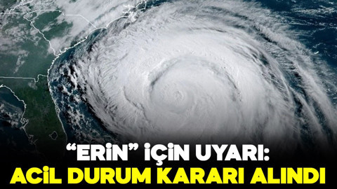 "Erin" için uyarı: Acil durum kararı alındı