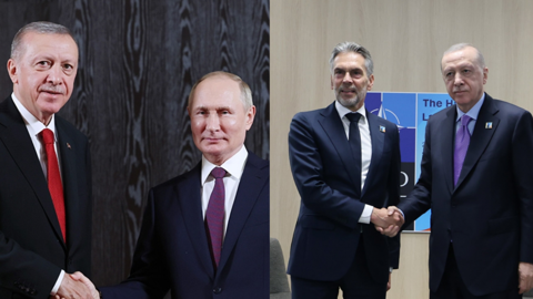 Cumhurbaşkanı Erdoğan'dan yoğun diplomasi trafiği! İki liderle kritik görüşme!