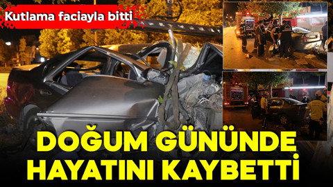 Denizli'de feci kaza! Doğum gününde hayatını kaybetti